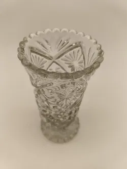 Glasvase, retro, - Bild 3