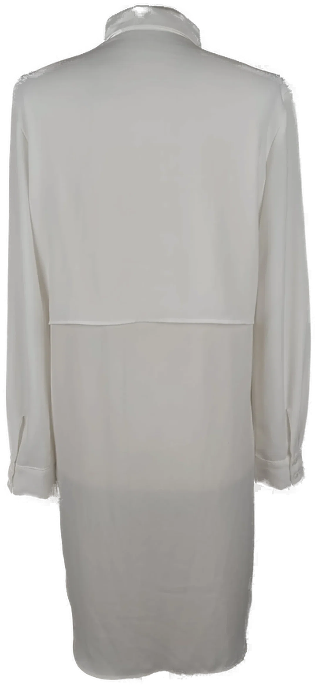 Hemdblusenkleid Mango Weiß XS | Leicht & Elegant – Bild 2