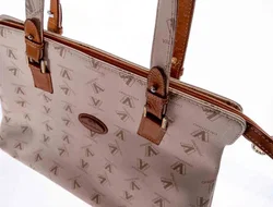 WALTER VALENTINO Damenhandtasche in braun-beige - Bild 4