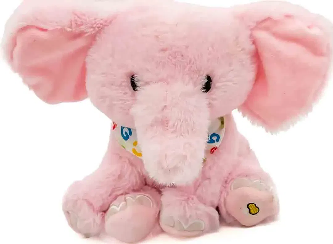 Smyths Toys Nr 208153 Big Steps Singender ABC Elefant pink Höhe ca 21cm - Bild 4