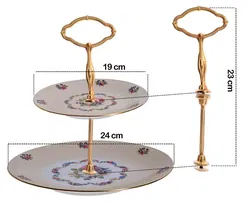 Seltmann Weiden: stilvolle 2-teilige Etagere – Praktisch und Elegant für jedes Zuhause - Bild 1