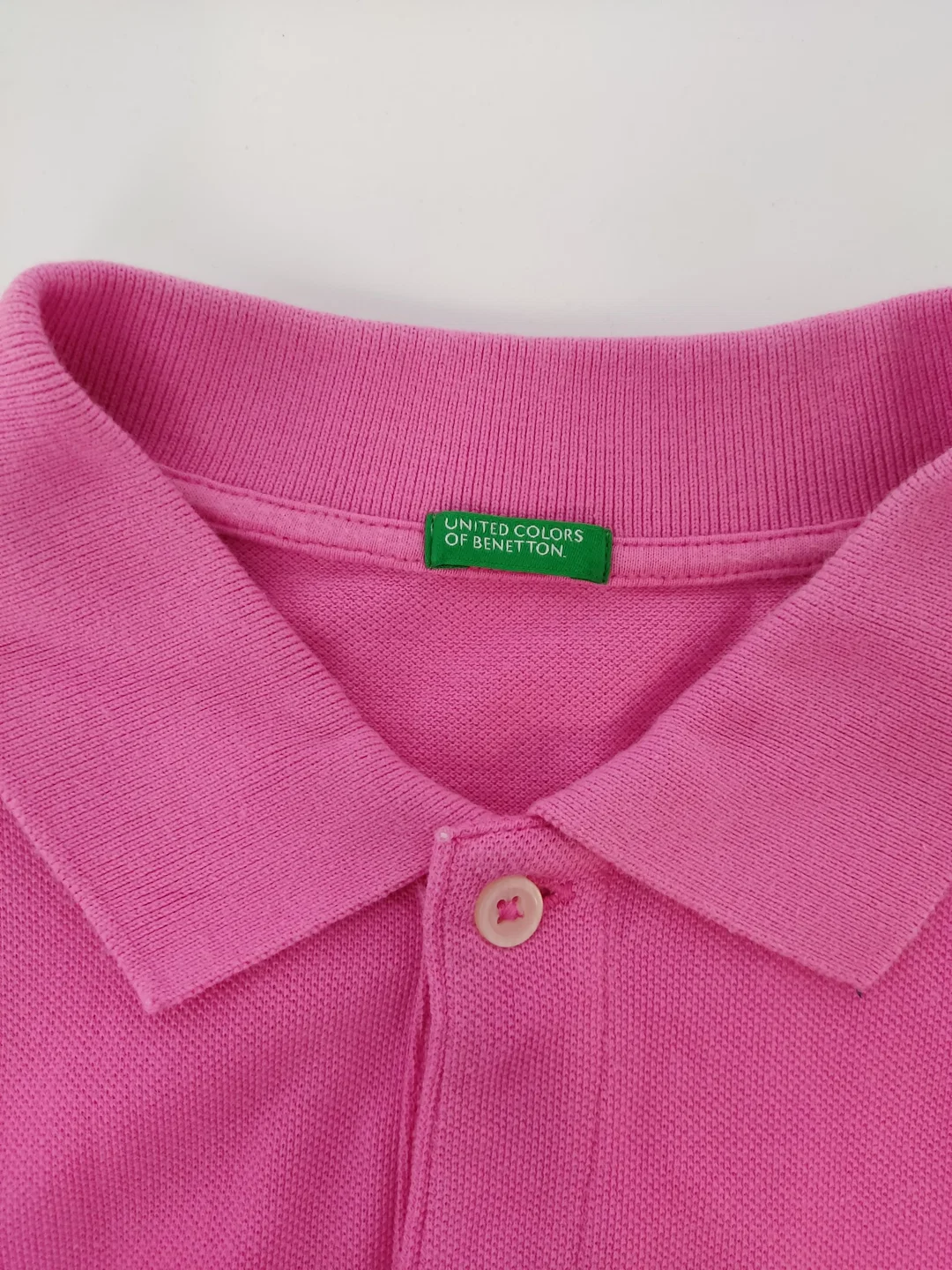 Damen Polo Shirt Benetton  – Bild 3