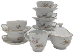 Porzellan-Kaffeeservice Winterling Germany Für 6 | Zeitloser Charme - Bild 3