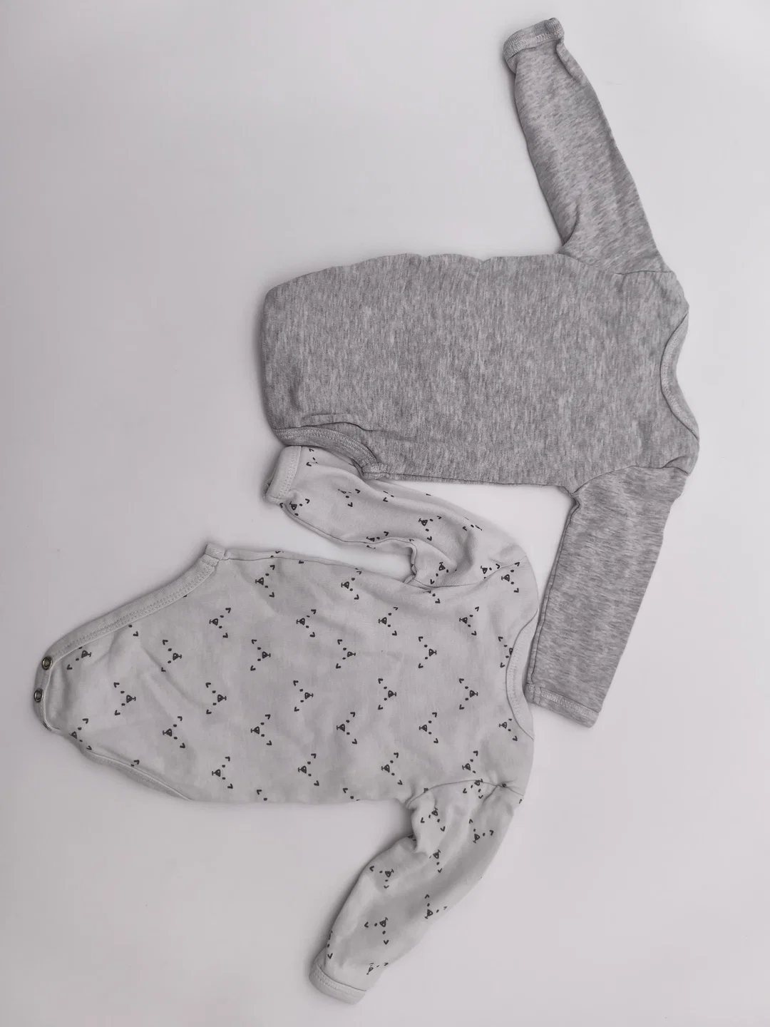 2er Set "my baby" Bodies, Langarm, Gr. 50/56 – Bild 2