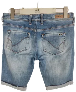 ONLY Damen Stretch Jeans Shorts in Blaumeliert, Größe W30L/34 - Bild 2