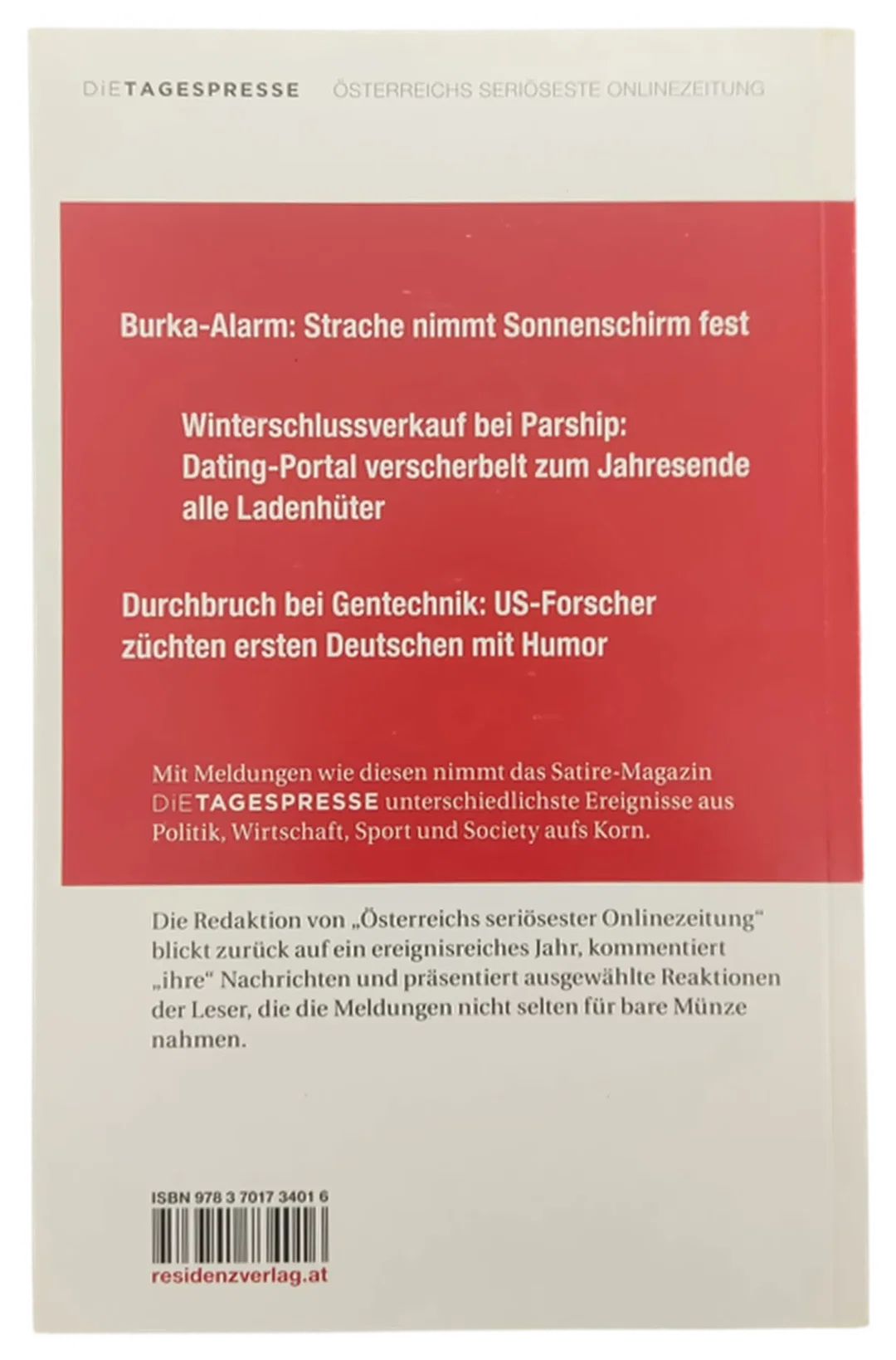  Buch "Die besten Tagespresse-Meldungen Band 3"  – Bild 2