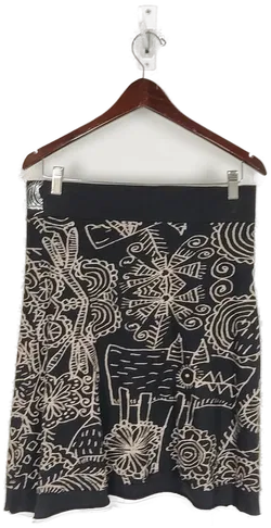 Desigual Damen Rock schwarz gemustert - L/40 - Bild 2