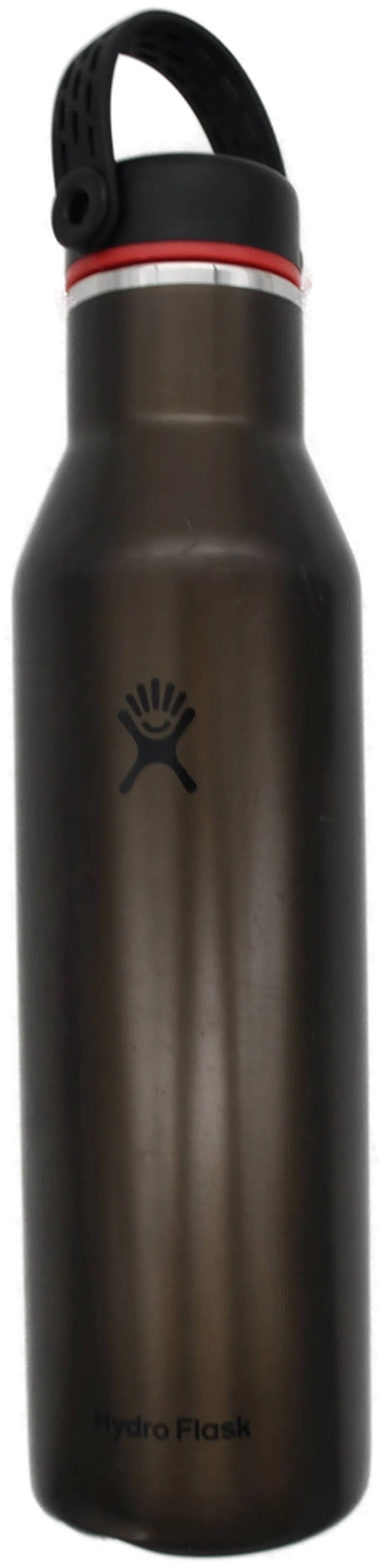 2 Edelstahl-Isolierflaschen Hydro Flask Trinkflaschen Set –  (ca. 620 ml, doppelwandig, Schwarz & Silber) – Bild 5