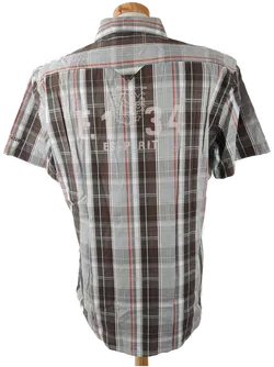 Esprit Herrenhemd kariert mehrfarbig - XXL - Bild 3