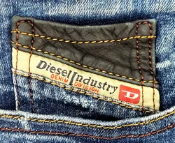 DIESEL Damen Stretch Jeans Super Slim Skinny blau Gr. W28 L32 - Bild 5