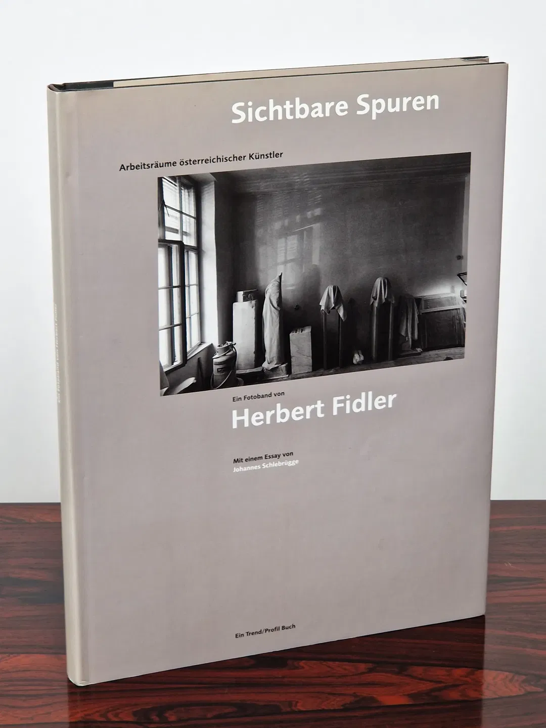 Sichtbare Spuren - Arbeitsräume österreichischer Künstler - Herbert Fidler - Wirtschafts-Trend Zeitschriftenverlagsgesellschaft - Bild 1