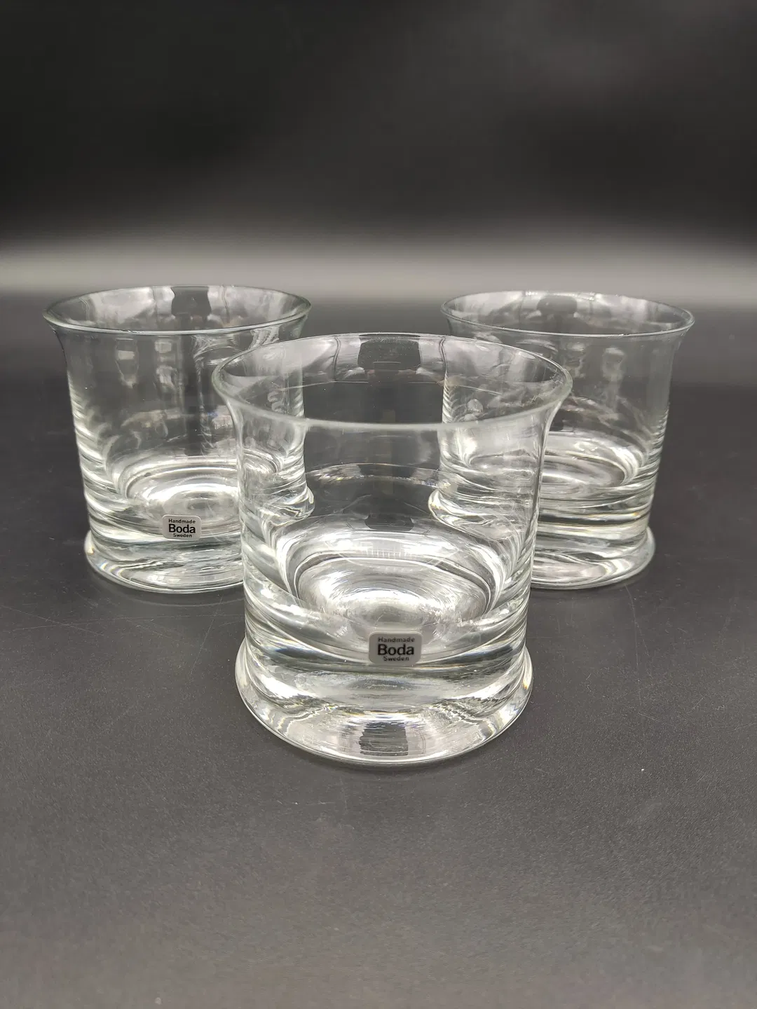 Boda Whiskygläser aus der 'Flagg' Serie, 1970er - Bild 1