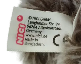 Plüschtier NICI Waschbär Clooney (Glubschis) | Wie Neu – Bild 3