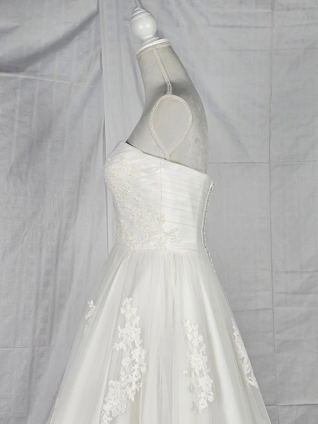 Hochzeitskleid - 14 - Atelier Irvalda (Wien) - Gr. M – Bild 13