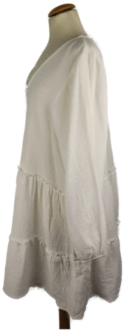 Minikleid AMISU Baumwolle Gr. 38 | Sommerleicht - Bild 2