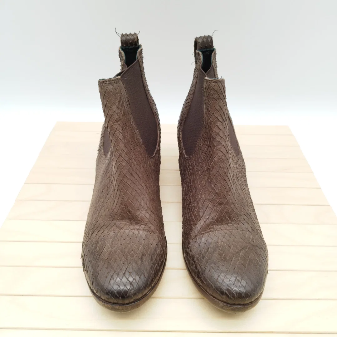 Kennel & Schmenger Damen Stiefeletten – echtes Leder – Größe 3,5 (EU 36,5) - braun – Bild 1