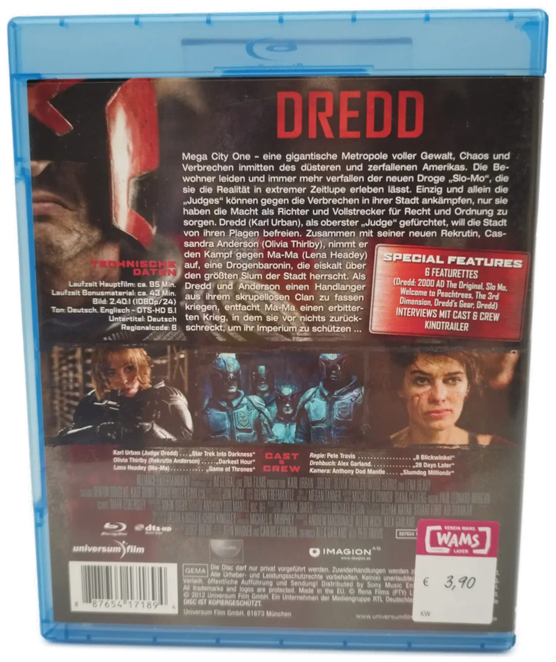DREDD: Judgement is coming - BluRay / FSK 18 – Bild 2