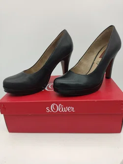 s.Oliver Leder-Pumps Gr. 37 | Wie Neu - Bild 1