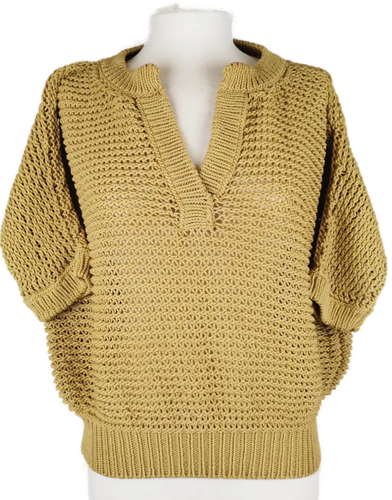 Fabiana Filippi Strickpulli - Gr. 42 / 70% Baumwolle, 30% Polyamid - Bild 1