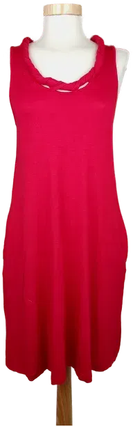 Calzedonia Damen Midikleid, rot - Gr. S - Bild 1