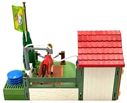 Playmobil Country Pferdewaschplatz mit funktionierender Wasserpumpe 6929  - Bild 4