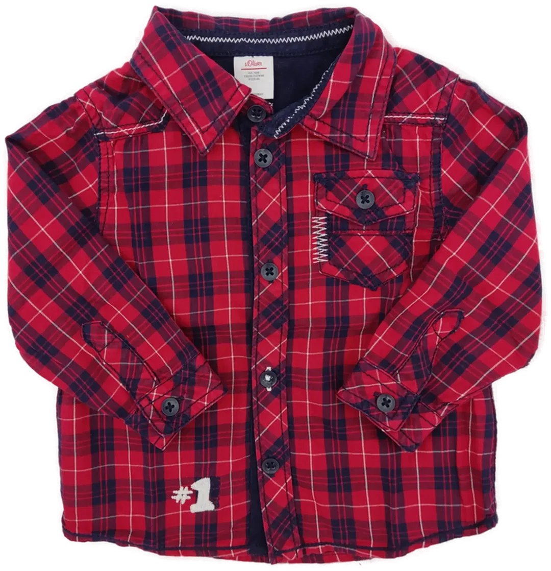 s.Oliver Baby Hemd rot Gr.74 - Bild 3