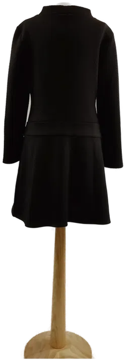 Schwarzes Minikleid in sehr guter Qualität, Größe EUR 38, Herbst - Bild 3