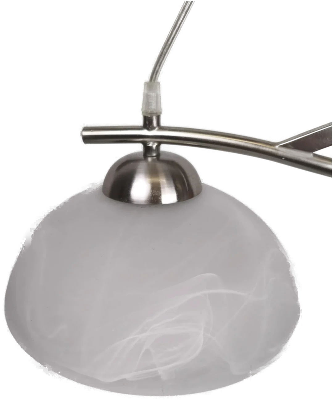moderne Deckenlampe, Esstischlampe,  Metall/Glas – Bild 2