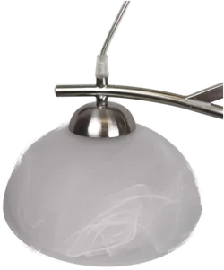 moderne Deckenlampe, Esstischlampe,  Metall/Glas - Bild 2