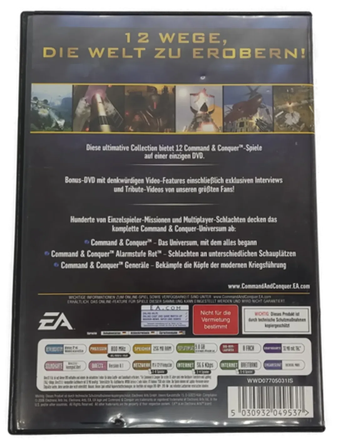 PC Game 2 DVD-ROM Command & Conquer "Die Ersten 10 Jahre" – Bild 2
