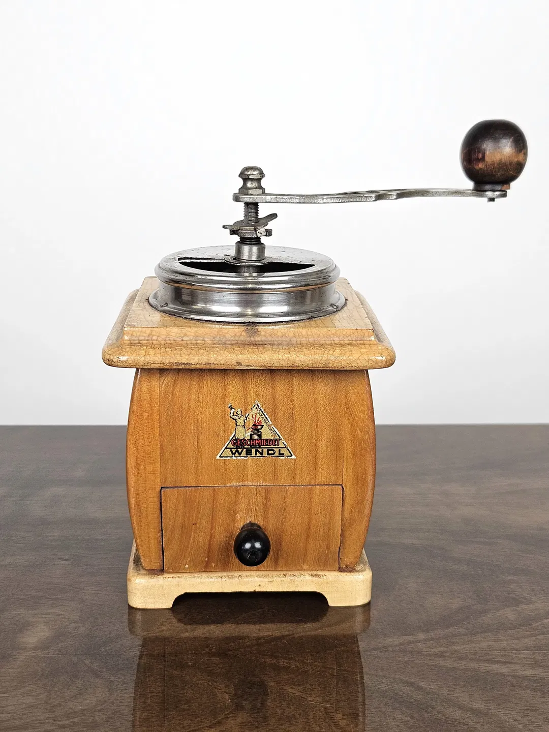 GESCHMIEDET WENDL Vintage Kaffeemühle  - Bild 4