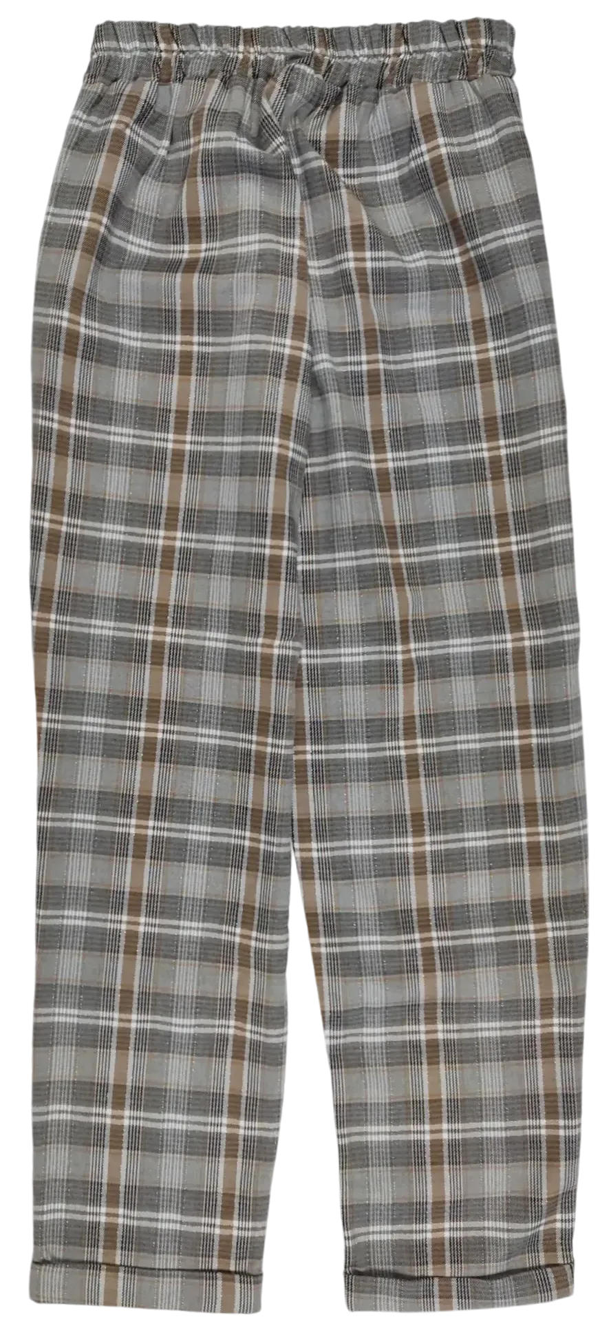 LE STREGHE Damen Hose, grau/braun - Gr. M  - Bild 4