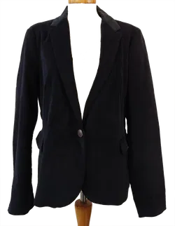 ZARA BASIC Damen Blazer, schwarz - Gr. XL - Bild 1