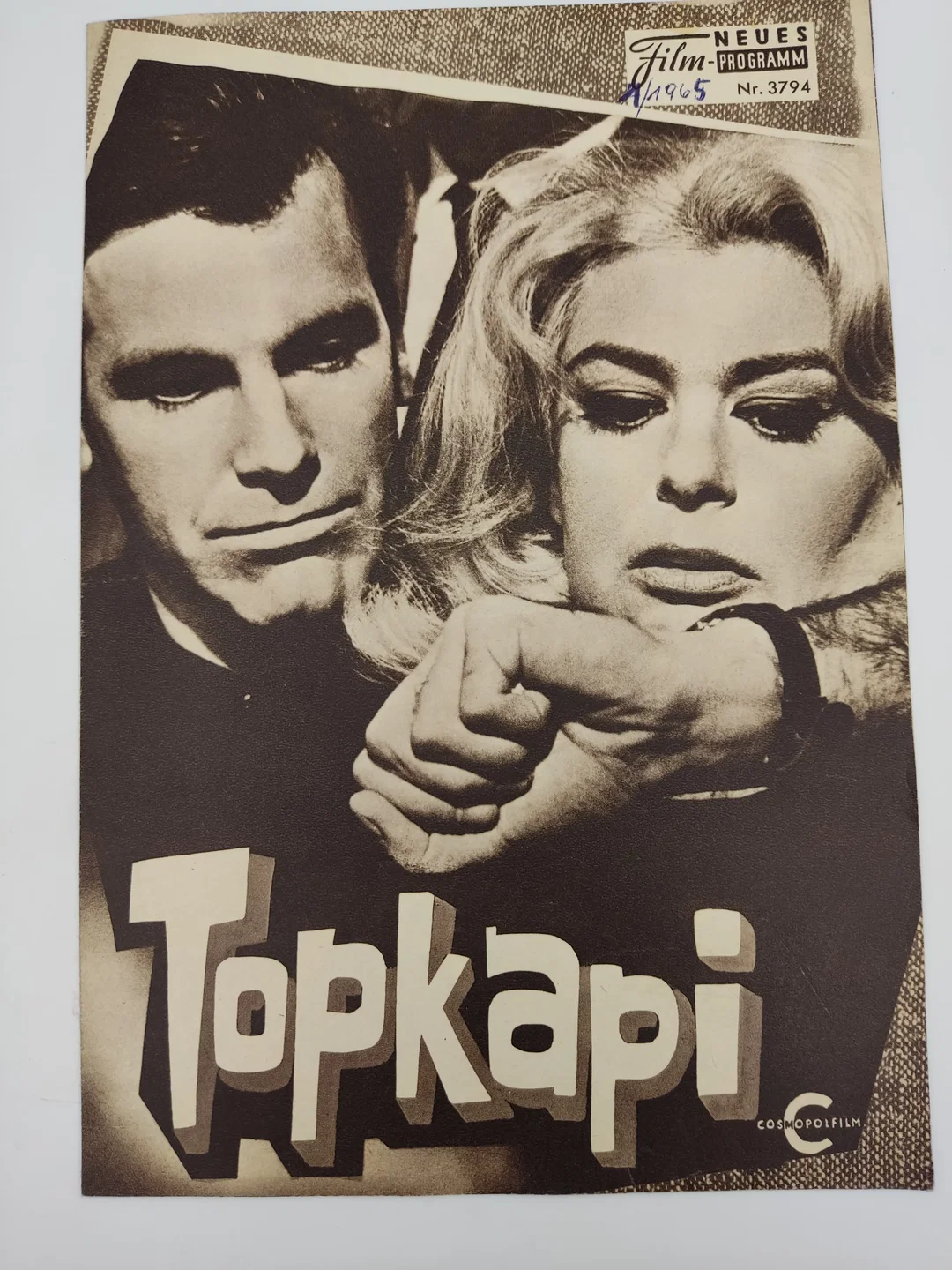 10x Vintage Filmprogramme 1960er - Blow Up, Topkapi etc - Bild 2