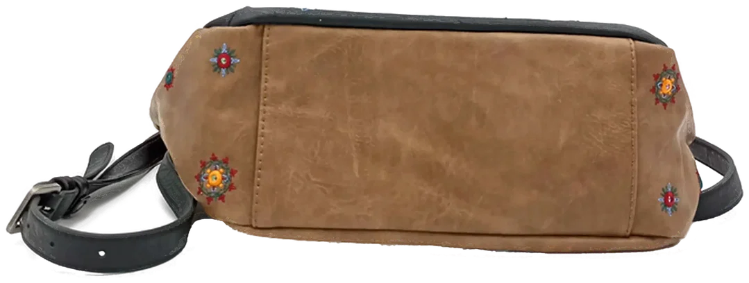 Desigual Lululove Harry Mini Damen Handtasche / Umhängetasche Blumenmuster – Bild 4