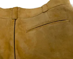 Damenlederhose in Beige, Größe EUR 38, Sommer Tracht & Abendmode - Bild 4