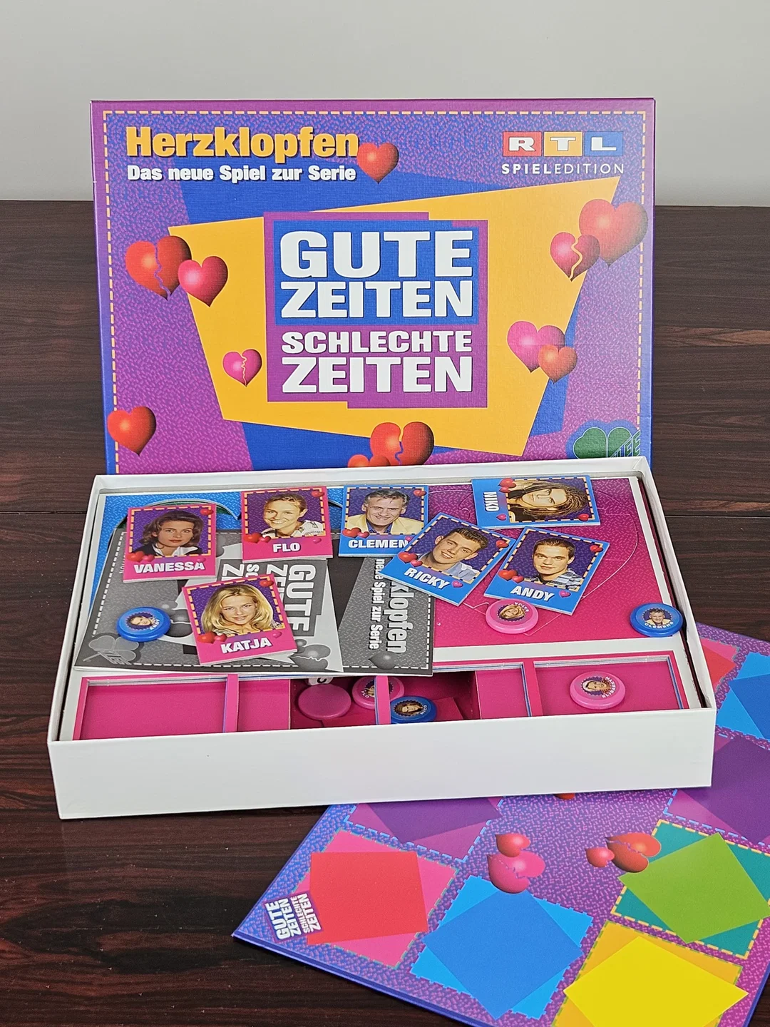 GUTE ZEITEN SCHLECHTE ZEITEN Herzklopfen - Gesellschaftsspiel - KLEE – Bild 3