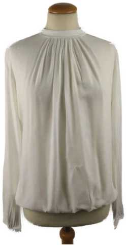 Bluse S.Oliver Unifarben Gr. 38 Mischfaser | Frühlingsliebling - Bild 1