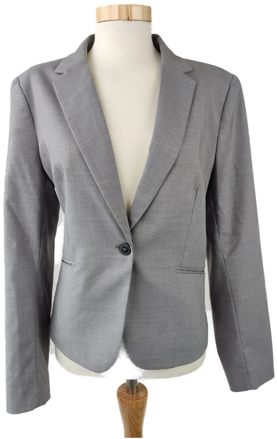 H&M Damensakko grau - 42 - Bild 4