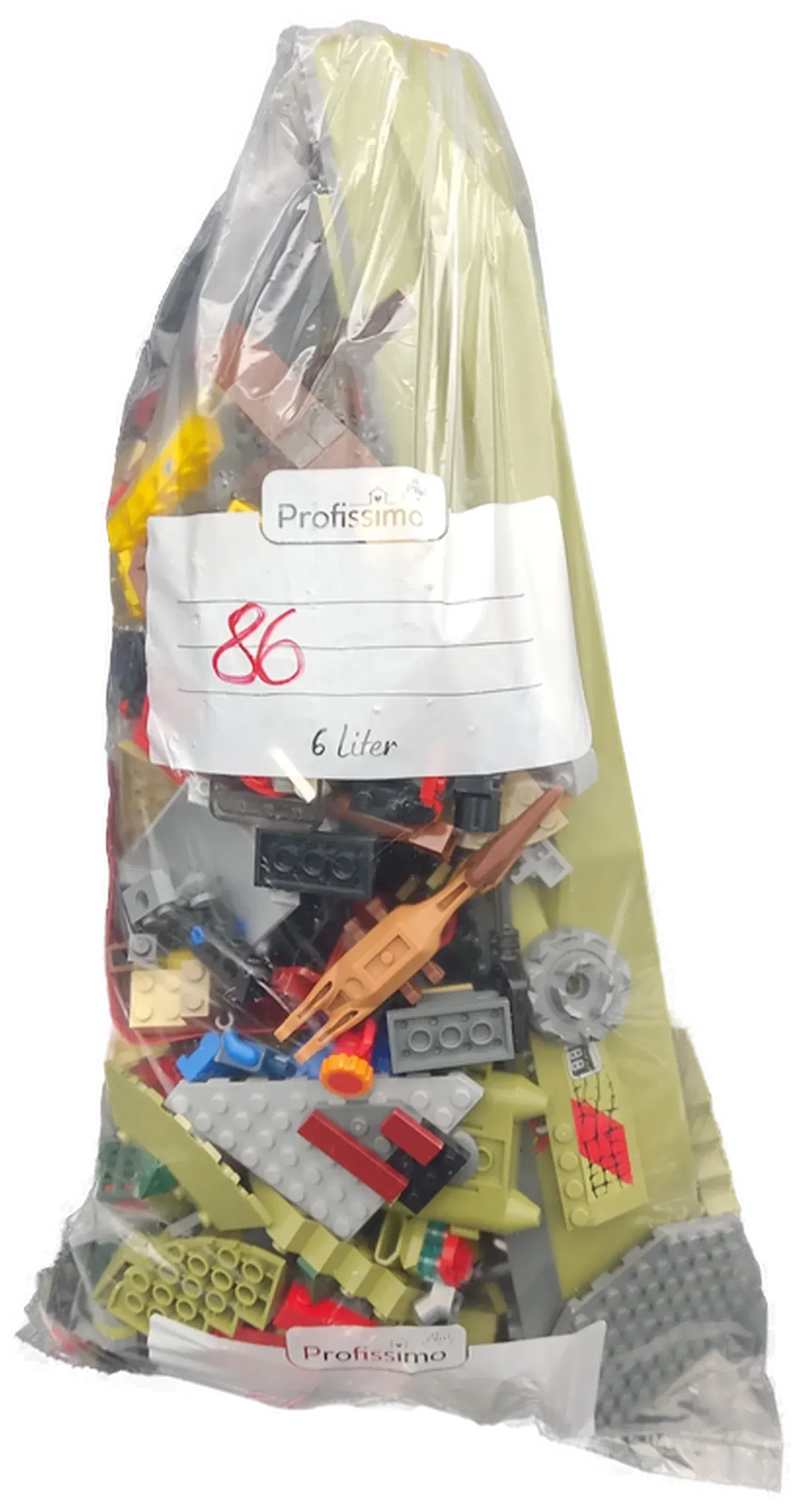 1,5 Kilo Lego Steine gemischt - Bild 4