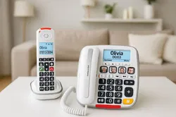 Swissvoice Xtra 3355 Combo Senioren-Telefon Set – Großtasten, Anrufschutz, AB, Schnur & Mobilteil - Bild 1