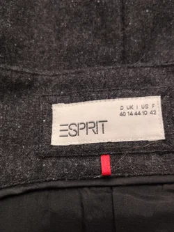 Esprit Midikleid Gr. 40 Dunkelgrau | Zeitloses Design – Vorschau 4