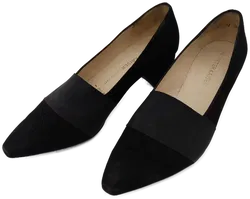 Peter Kaiser Damenschuhe Pumps Rauhleder schwarz - Gr. 38,5 - Bild 2