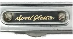 Vintage Opernglas „Sport Glass 25x“ – KING – Klappbares Theaterglas im Taschenformat – Bild 4