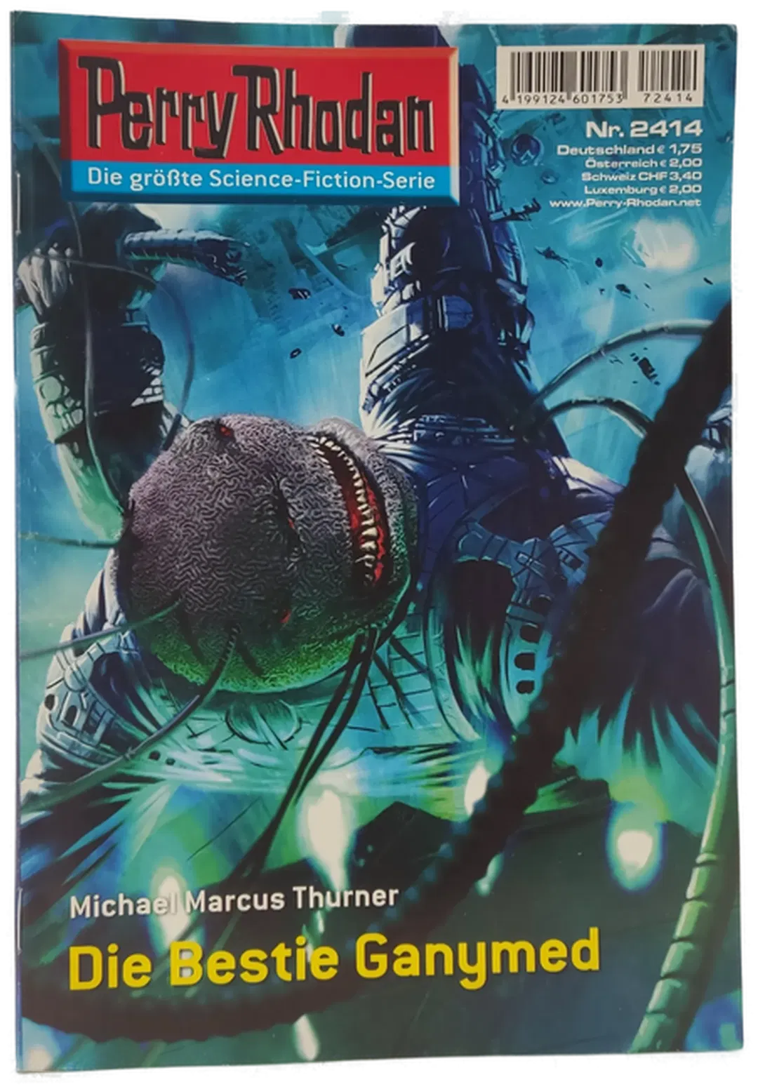 Romanheft Perry Rhodan Die Bestie Ganymed Erstauflage Nr.2414 - Bild 2