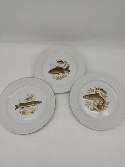 Vintage Fischteller - 6 Stück - Bild 2