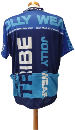 JOLLYWEAR Herren Fahrradtrikot blau -  Gr. 4XL - Bild 3