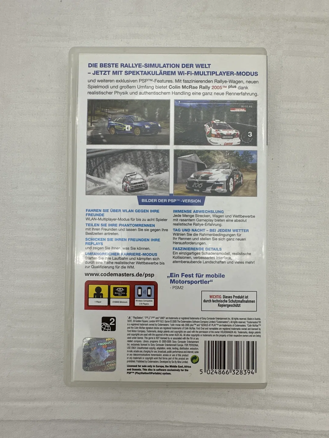 PSP - colin mcrae rally 2005 plus – Bild 2