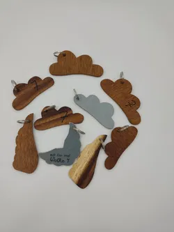 Wolken-Schlüsselanhänger - Bild 2