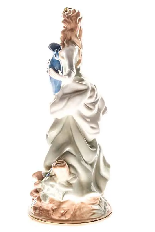 PMI Porzellan Figur Mädchen mit Vase – Bild 3